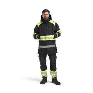 BLAKLADER - 448519779933XS Parka de invierno Hi-Vis Negro/Amarillo-EAN 7330509853238 ROPA DE TRABAJO DE LA HI-VIS - Product Image 3
