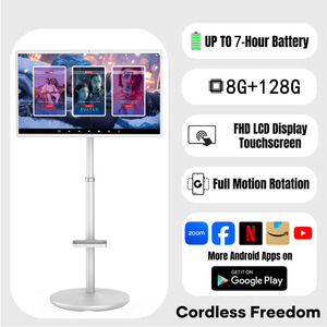 32 Zoll 4K Mobile Smart <span class=keywords><strong>Screen</strong></span> Mobiler Smart TV Android 15 Mobile Tablet 8 128g Touchscreen Tragbares Display Drahtlose Projektion - Product Image 2