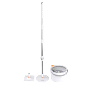 Joybos 2024 2 head Clean Dirty Separation 360 Spin Mop Bucket Set and Wringer with Three Types Mop Heads mops clean floor