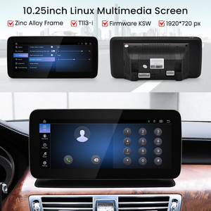 HFmidia 2026 Sistema Linux, Reproductor Multimedia con Pantalla Táctil Delgada de 12.8 Pulgadas, CarPlay y Android Auto para Mercedes-Benz CLS - Product Image 2