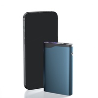 Power Bank Portabel Aluminium 10000mAh PD 22.5W dengan Layar Digital LED, Logo Kustom, Laris Terjual