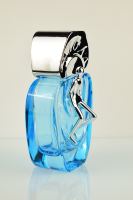 Bouteilles de parfum hexagonales de luxe Byron en verre, vente en gros du fabricant, design personnalisé, flacon vide avec pulvérisateur à pompe, sérigraphié