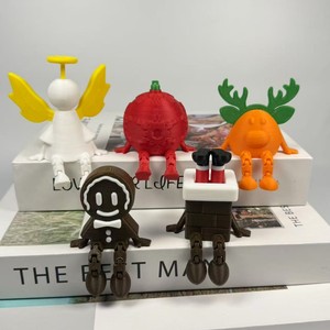 Decoraciones Navideñas Impresas en 3D Más Vendidas, Mini Adornos, Figuras Decorativas para Árboles de Navidad, Regalos y Piezas de Manualidades - Product Image 3