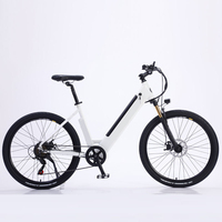 Vélo de montagne électrique haute performance pour adultes, moteur sans balais 36V, suspension intégrale, cadre en aluminium, batterie au lithium 7 vitesses