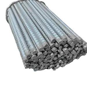 1/2 אינץ 3/8 אינץ 8mm 10mm 16mm ברזל מוט פלדה Rebars פלדה מעוותת מוטות מברזל ברזל פחמן פלדה rebars לבניית בניין - Product Image 1