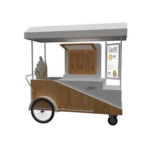 Carrello da caffè Mobile per camion di gelato morbido