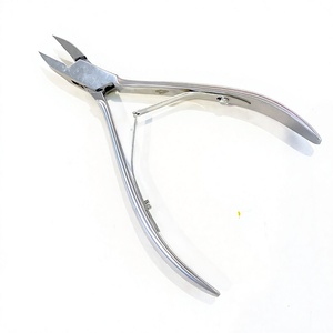Professional Stainless Steel <b>Nail</b> <b>Tool</b> with Wide Jaw Opening and <b>Nail</b> Pusher Feature for Finger <b>Nails</b>-Straight Blade - Product Image 3