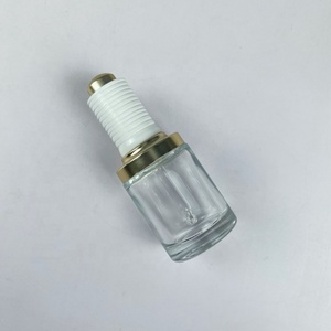 Botella con Gotero Transparente Negra Más Vendida, Botella de Aceite de Lujo de 1oz 30ml, Botella con Gotero de Vidrio de Fondo Grueso de 30ml - Product Image 3