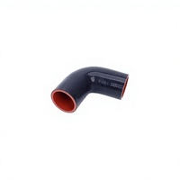 Tuyau coudé en silicone résistant aux hautes températures, 45/90 degrés, tuyau courbé en silicone renforcé pour radiateur automobile