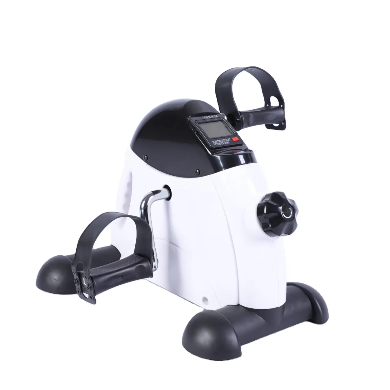 Mini Exercise Bike Pedal Exerciser Foot Peddler Portable Therapy Bicycle With Digital Monitor