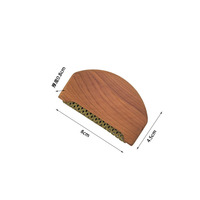 Peigne à cachemire en bois de cèdre avec logo personnalisé, éliminateur de bouloches, rasoir multi-tissus, peigne anti-bouloches pour pulls