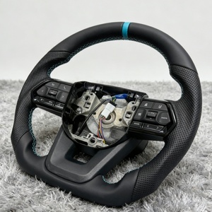 Volante de Cuero Personalizado de Alta Gama en Oferta para Toyota Corolla LC300 Hilux Fortuner Serie Land Cruiser - Product Image 3