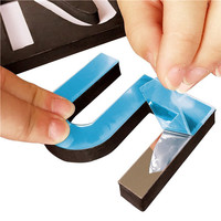 Stiker dinding 3D, hiasan rumah desain Modern baru, jam dinding besar DIY tanpa bingkai