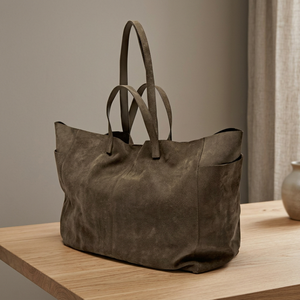 Bolsos de Mano para Mujer BS INTERNATIONAL Hechos a Mano con Cuero Auténtico de Búfalo, Gran Capacidad, Impermeables, Ecológicos, Ligeros y Duraderos - Product Image 5