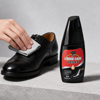 Betún para Zapatos Black Bull de 75ml, Impresión a Todo Color, Envase Exterior Hei Niu Easy Clean