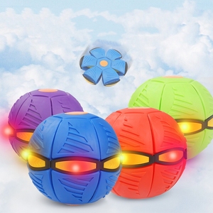 Jardín al aire libre magia UFO plana a disco <span class=keywords><strong>Bola</strong></span> <span class=keywords><strong>con</strong></span> luz LED deporte juguete para los niños - Product Image 2