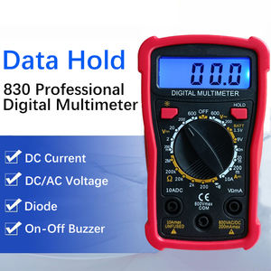 <span class=keywords><strong>830</strong></span> Hoge Precisie Digitale Multimeter Met Testprobe Leidt Ac Dc Spanningsweerstand Huidige Diode Multimeter <span class=keywords><strong>Tester</strong></span> - Product Image 2