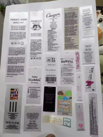 Machine d'impression d'étiquettes en tissu Flexo CI à grande vitesse 1-6 couleurs pour étiquette d'entretien de vêtement en ruban de coton