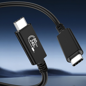 ULT-unite Câble <span class=keywords><strong>USBC</strong></span> USB-IF certifié 80Gbps Câble d'alimentation bidirectionnel USB4 GEN4 80G 240W C à C compatible Thunderbolt 5 - Product Image 4