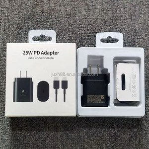 Cargador PD C de 25W, adaptador de corriente de <span class=keywords><strong>carga</strong></span> súper rápida, OVP, compatible con <span class=keywords><strong>Samsung</strong></span>, Galaxy S24/S23 <span class=keywords><strong>Ultra</strong></span>/S22/<span class=keywords><strong>S21</strong></span>/Note 20 US - Product Image 3