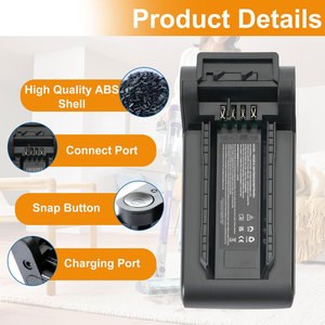 Batería Recargable para Aspiradora 21.6V 4000mAh para Shark IP1251 IP1255 IP1251C IP1220C IP3251 IP3225 IP3124 - Product Image 5