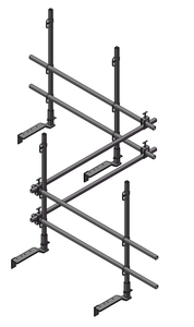 Linyiqueen nhà bảo vệ lan can nhôm chu vi cạnh mái nhà an toàn mùa thu bảo vệ hệ thống giàn giáo - Product Image 6