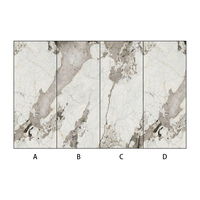 Feuille de panneaux muraux en PVC Marbre UV Panneau mural en PVC pour la décoration de la maison