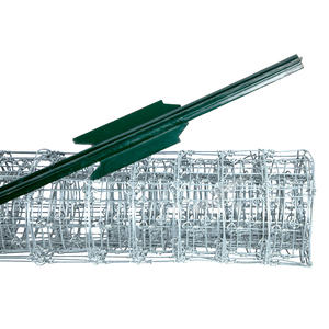 Palo a T per Recinzione in Metallo 1,8 m, Palo per Recinzione in Acciaio Zincato per Uso Agricolo e in Fattoria - Product Image 4