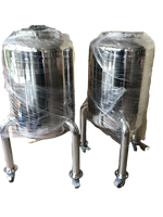 Cuve sanitaire réservoir cosmétique en acier inoxydable réservoir de stockage d'eau asme code asme u certification