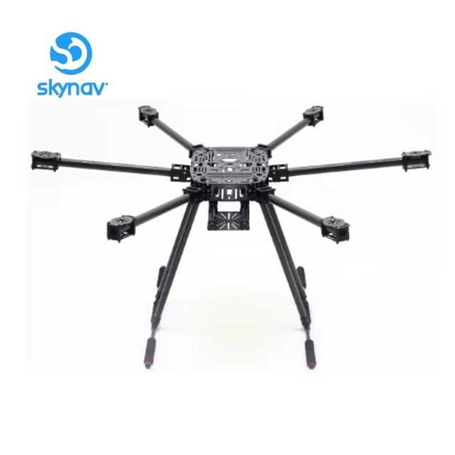 High Quality Zd850 Full Carbon Fiber Hexacopter Frame Kit with Foldable Arm Unfoldable Landing Gear FPV Drones Accessories
