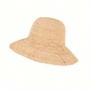 Sombrero de Paja Colombiano de Moda para Mujer de Marca Superior - Product Image 1