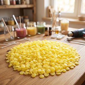Yellow Beeswax Granules Natural Bee Products From China for Candles Manufacturers - Product Image 3