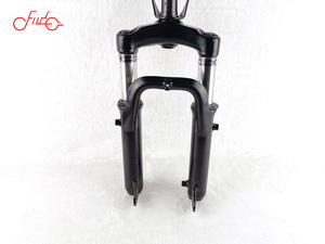 Fourche avant de scooter électrique en acier de haute qualité, 14-16-18-24 pouces, montage sur poteau, précharge facile, double <span class=keywords><strong>suspension</strong></span> réglable, <span class=keywords><strong>noir</strong></span> pour - Product Image 5