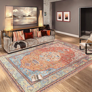 High Quality Non-Slip Washable Carpets From Chinese Factory Customized Printed Rugs for Luxury Living Room Use for Home - Product Image 2