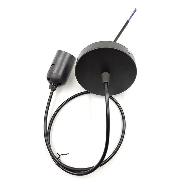 10 CM Lamp Holder E 27 Light Body Lamp Holder Wire Plug LED Light Lamp Holder