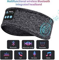 Headset Musik Outdoor Diskon Besar, Earbuds Open Ear Konduksi Tulang Udara, Headset Tidur Nirkabel Bluetooth, Headphone