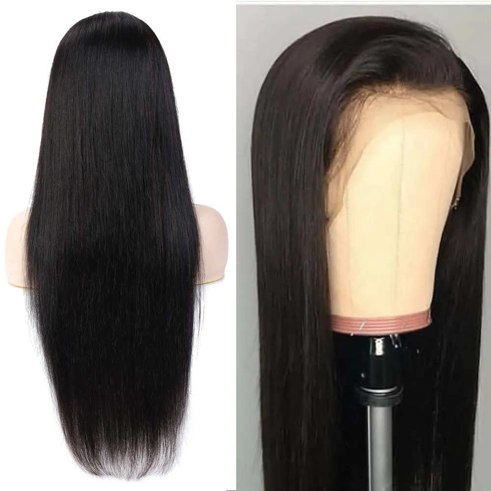 X-TRESS Wig rambut manusia Peru mentah dengan Wig Bob pendek warna Ombre Freedom gratis Area renda ikat tangan