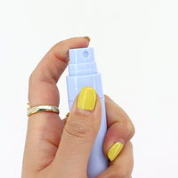 Bouteille de pulvérisation en plastique antibactérien, vide, en forme de stylo, bouteille de désinfectant, pulvérisateur antibactérien