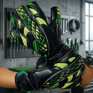 Guantes de Portero, Protección Completa para los Dedos, Antideslizantes, Colores Personalizables, Correa Extraíble, Protección para el Dorso de la Mano, Unisex, con Relieve en el Dorso - Product Image 5