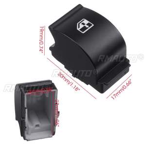 Cubierta de Botón para el Interruptor de Control de Ventanas de Coche para Fiat Ducato 250 Bus Doblo 263 Box Estate MPV Plataforma/Chasis 6490X9 - Product Image 6