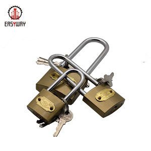 कस्टम विरोधी जंग ताला पतली टिकाऊ आई एम आई-Tation तांबा पीतल लोहे Fechadura सोने Safetyt ताला - Product Image 3