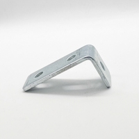 Support de canal à 3 trous à 90 degrés de haute qualité, rainuré pour profilé Unistrut C-Strut de 41 mm, support robuste pour tuyaux et chemins de câbles