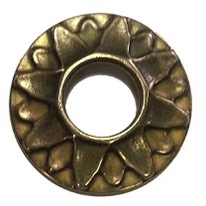 Roseta de Repuesto para Grifo Artístico Stella de 1/2 Pulgada, Color Amarillo, Hecha de Latón Resistente - Product Image 1