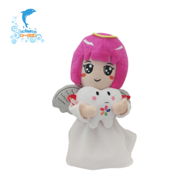 En gros Dessin Animé D'ange En Peluche Peluche Avec Enfants Encyclopédie Multifonction Personnalisation