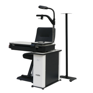 Table d'optométrie Bangda W-580A, unité d'examen de l'acuité visuelle à levage électrique - Product Image 3