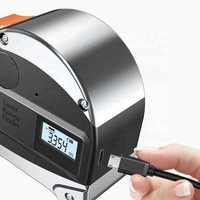 Niveau à bulle laser TEBAK avec fonction 2-en-1, métrique et impérial, portée 40m, coque en ABS, acier inoxydable et fibre de verre, haute précision 10mm