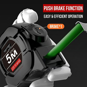 ตลับ<span class=keywords><strong>เมตร</strong></span>แบบล็อคอัตโนมัติ รุ่นใหม่ สีดำ-ทอง ทำจากเหล็ก <span class=keywords><strong>ยาว</strong></span> 5 <span class=keywords><strong>เมตร</strong></span> สายวัดกว้างและหนาขึ้น เครื่องมือช่าง - Product Image 2