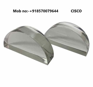 Bloques semicirculares de acrílico transparente en varios tamaños Instrumento óptico de enseñanza de color claro para ciencia médica - Product Image 3