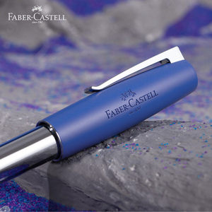Pluma Estilográfica FABER-CASTELL Serie <span class=keywords><strong>GEFU</strong></span> con Punta de Acero Inoxidable, Tinta Azul Conmemorativa, Set de Regalo para Hombres y Mujeres, Práctica de Caligrafía - Product Image 5