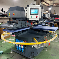 Nouvelle presse à chaud pour t-shirts SHENGHUA CY-B entièrement automatique, rotative, à deux plaques chauffantes, quatre stations, DTF, avec fonction de pelage rapide, 40x60cm